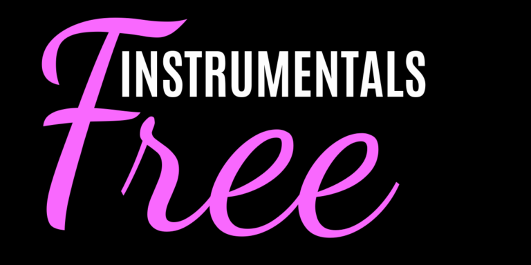 Free Instrumentals logo on black background
